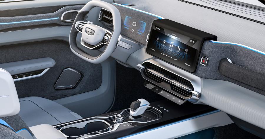 Торпедо Geely Icon Concept 2018 года  (фото 6 из 10)